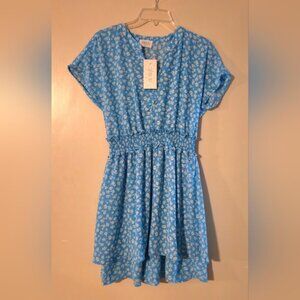 NWT Sienna Sky Spring / Summer Blue Dress Juniors M